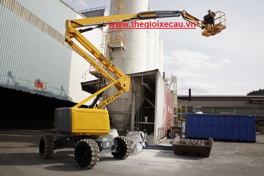 Bán xe nâng người tự hành z boom 20m Haulotte