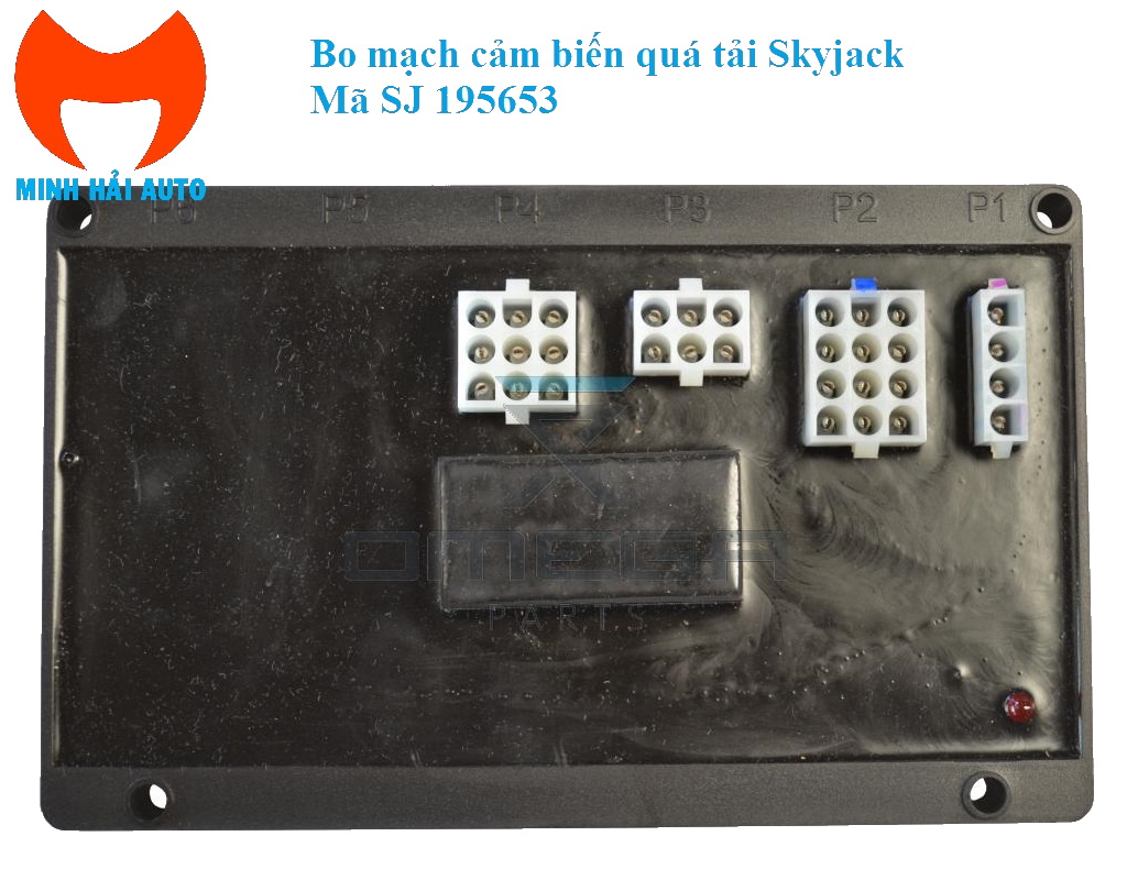 Bo mạch cảm biến quá tải trên xe Skyjack cắt kéo serie SJIII mã SJ 195653