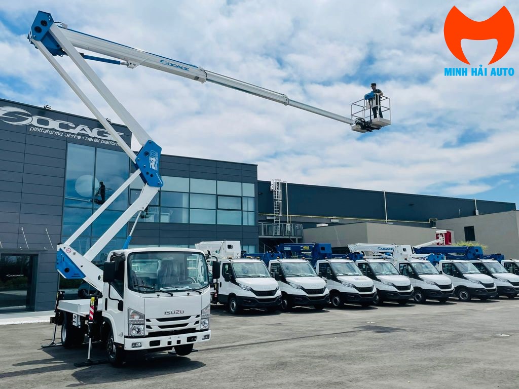 Xe ô tô nâng người 24m Socage 24D- 1