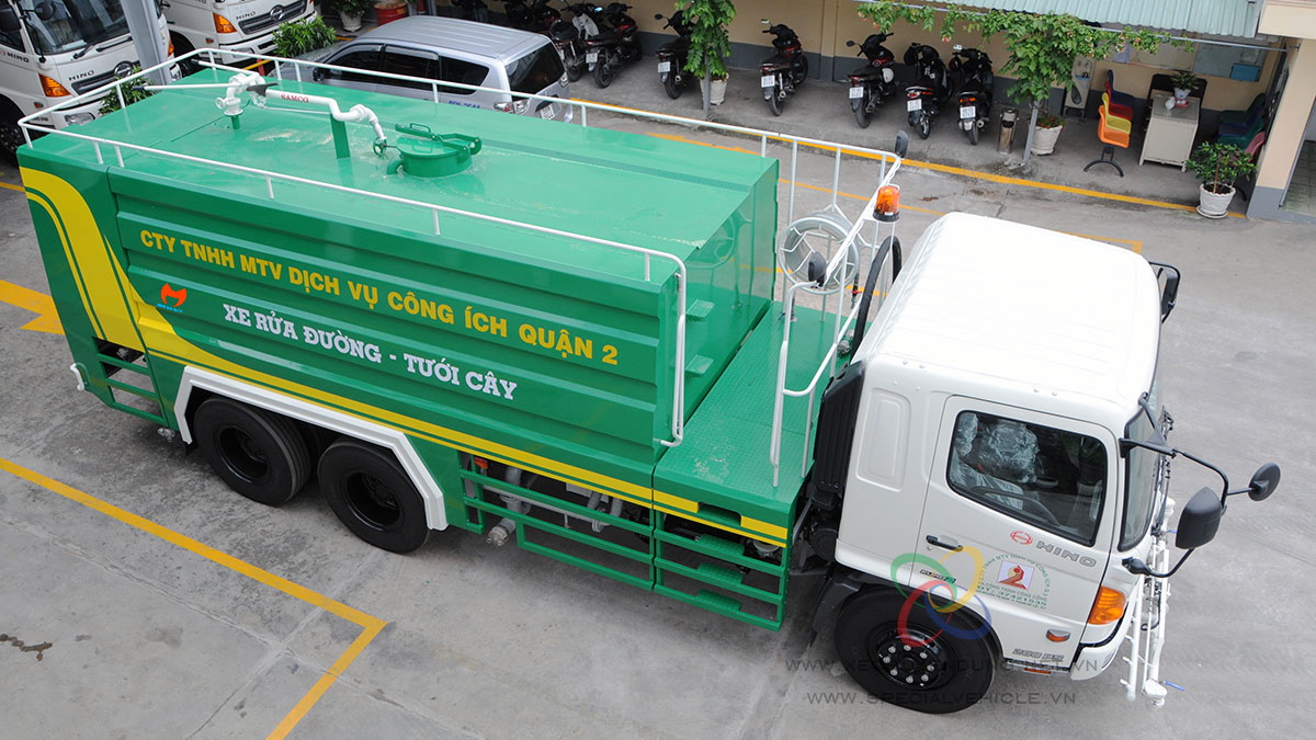 MINH HAI AUTO's water tank truck: high efficient