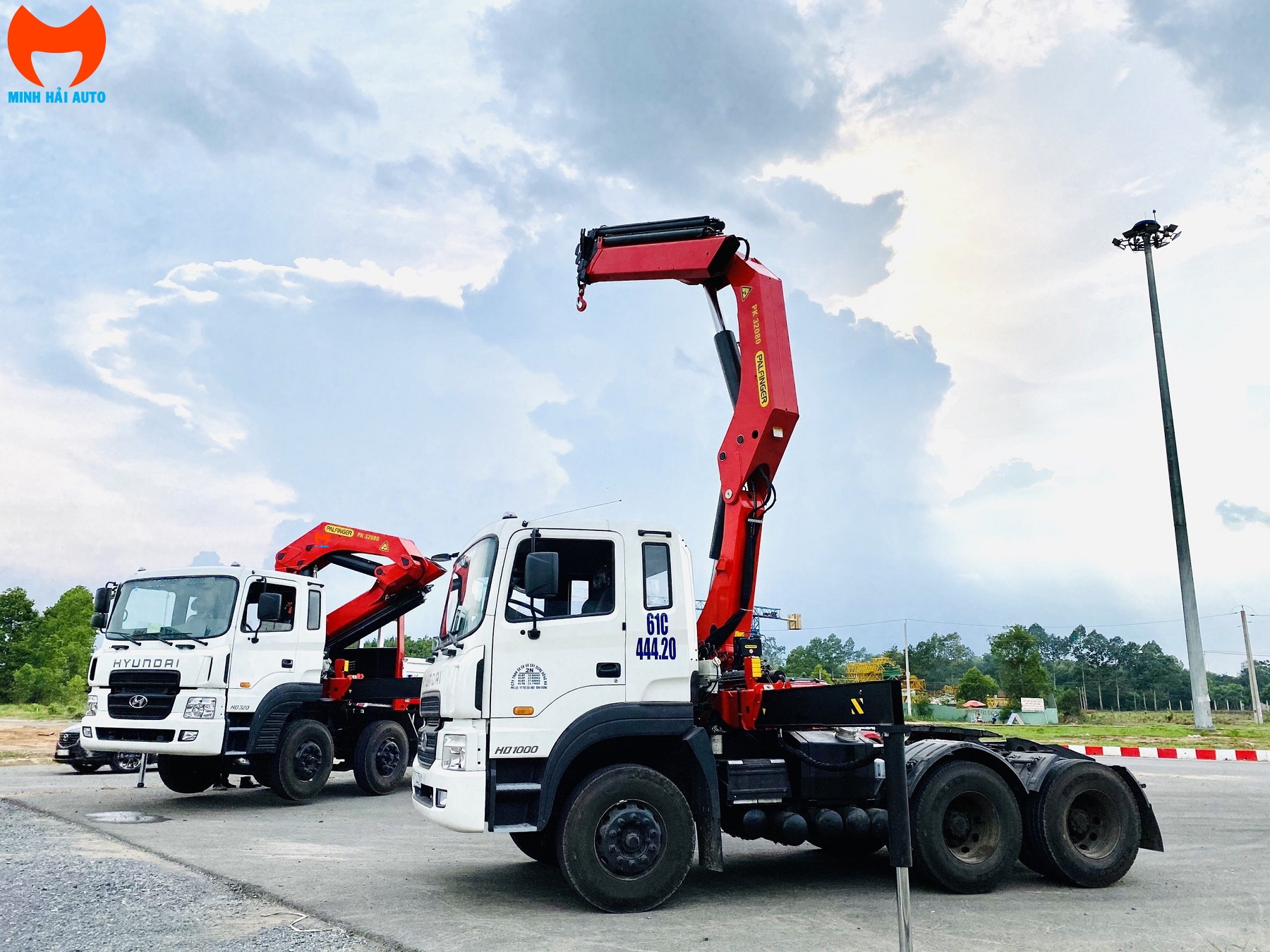 Đầu kéo Hyundai HD1000 gắn PK 32080C - 1