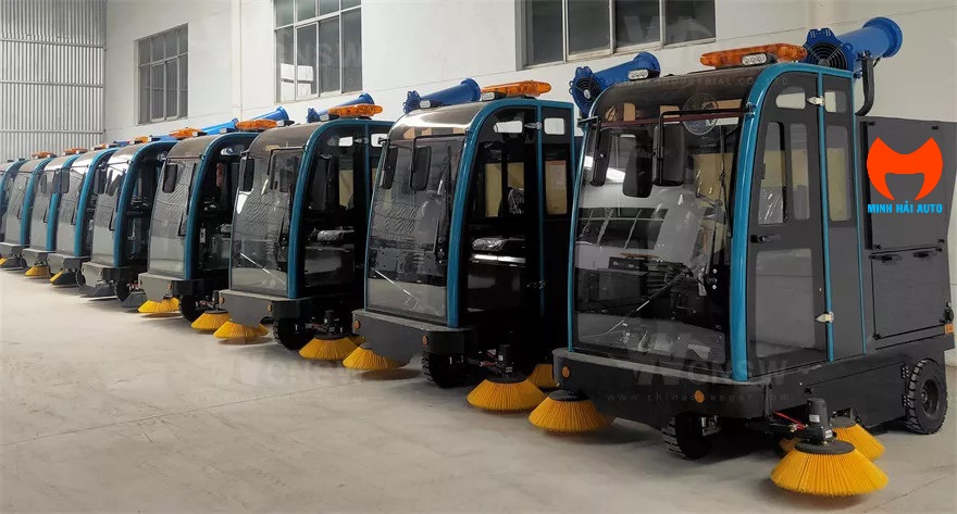 Xe quét điện mini giá rẻ là giải pháp kinh tế cao