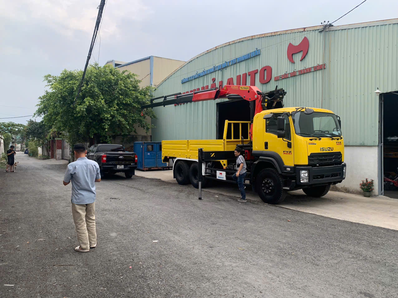 Isuzu FVZ gắn PK 23500C- 3