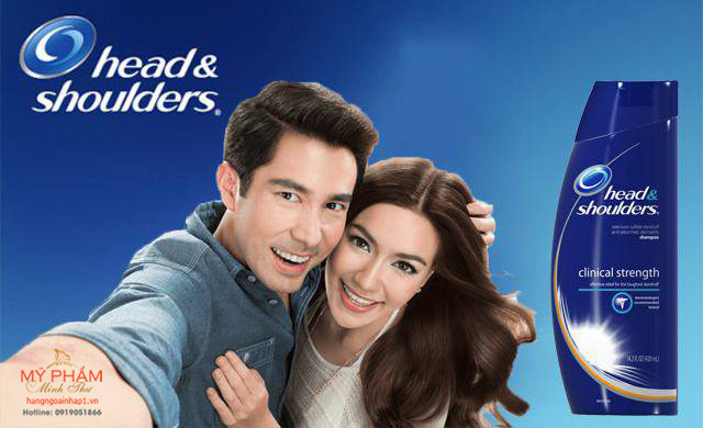 Dầu gội Trị gàu Head & Shoulders Clinical Strength (400ml) - Mỹ