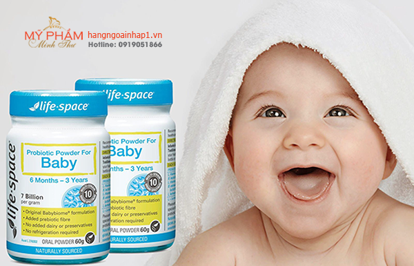 Men vi sinh Probiotic Powder For Baby 60g có khả năng hỗ trợ và tăng cường hệ thống miễn dịch cho bé một cách tốt nhất, tăng sức đề kháng cho trẻ trong thời kì sơ sinh nhạy cảm. Có thể nói Probiotic Powder For Baby 60g là vị cứu tinh hỗ trợ các ông bố, bà mẹ trong việc chăm sóc đường ruột của bé.