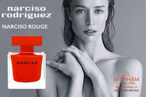 Nước hoa nữ Narciso Rodriguez Narciso Rouge EDP 90ml Tester màu đỏ