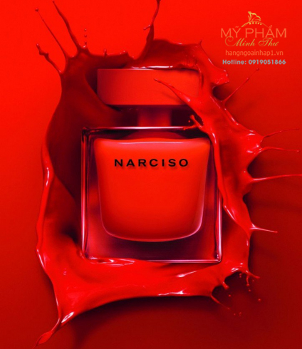 Nước hoa nữ Narciso Rodriguez Narciso Rouge EDP 90ml Tester màu đỏ