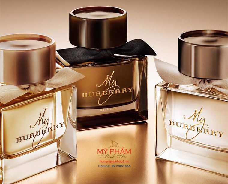 Set quà tặng nước hoa và dưỡng thể nữ My Burberry Black