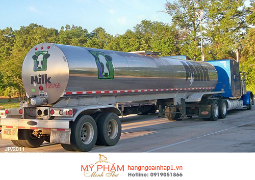 Sữa tươi nguyên kem Australia's Own Milk - Xe chở sữa nguyên liệu