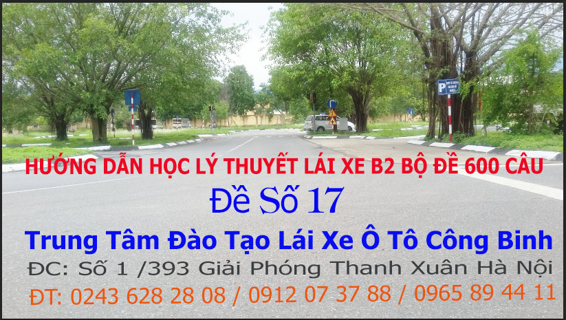 Học lý thuyết thi bằng lái xe b2 Học lý thuyết thi bằng lái xe b2