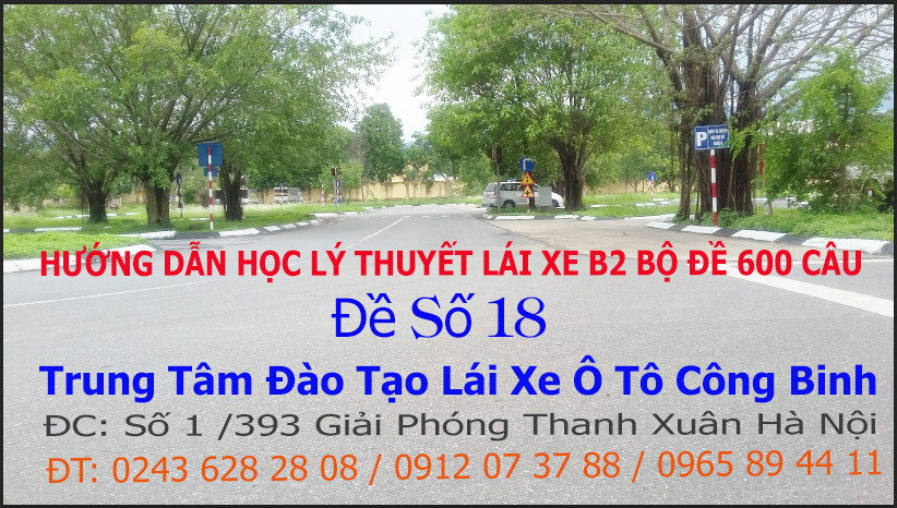 Mẹo học lý thuyết lái xe B2 600 câu Mẹo học lý thuyết lái xe B2 600 câu