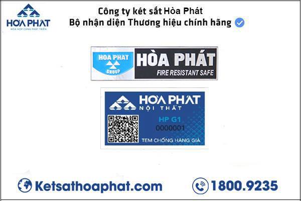 Nhận biết két sắt Hòa Phát chính hãng