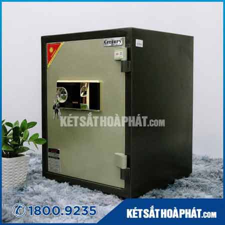 Két sắt chống cháy Century CF58VT vân tay