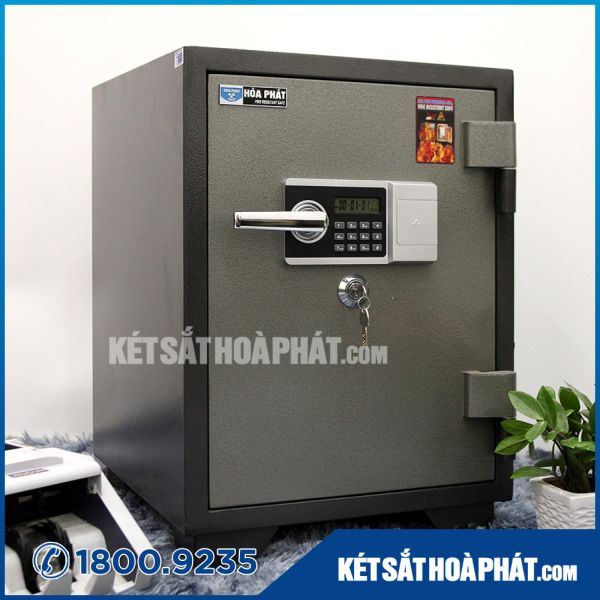 Két sắt Hòa Phát chống cháy KS135K1DT khóa điện tử