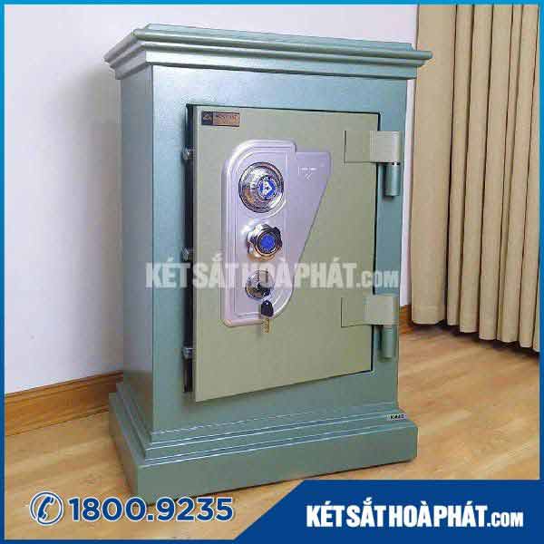 két sắt sử dụng khoá cơ