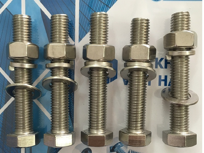 bảng giá bu lông inox chi tiết