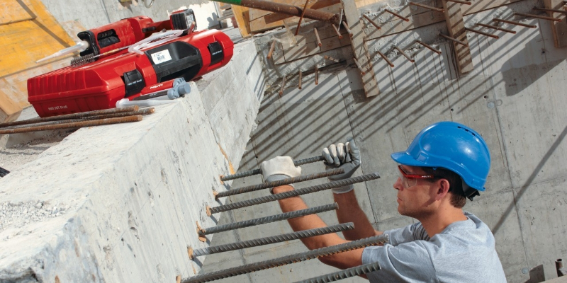 khoan cấy bulong hóa chất Hilti