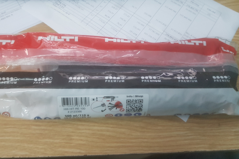 cung ứng Bulong hóa chất Hilti