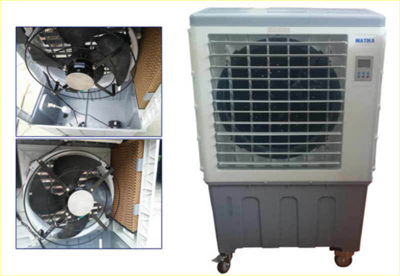 Nên cho quạt chạy thử để kiểm tra chức năng