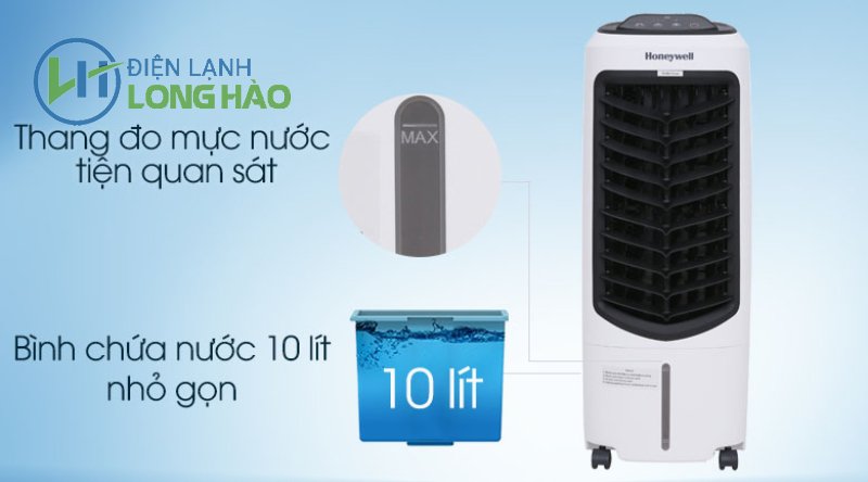 Quạt điều hòa theo dung tích bình lớn