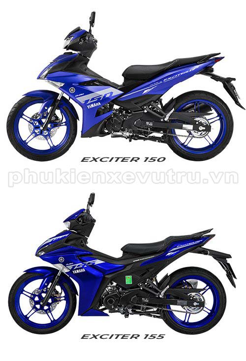 Yên xe đều thiết kế hai tầng riêng biệt