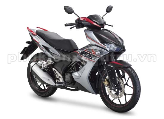 Dòng thể thao - Phanh ABS chỉ có một màu bạc đen đỏ