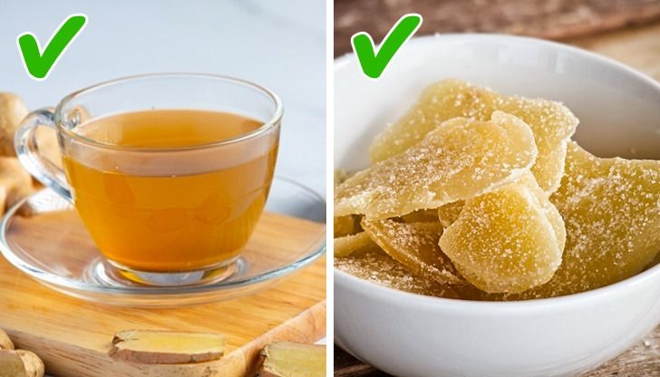 Gừng được biết là có tác dụng giảm đau. Chúng ta có thể sử dụng gừng bằng nhiều hình thức - tươi hoặc chế biến.