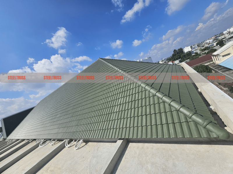 khung kèo thép nhà thờ