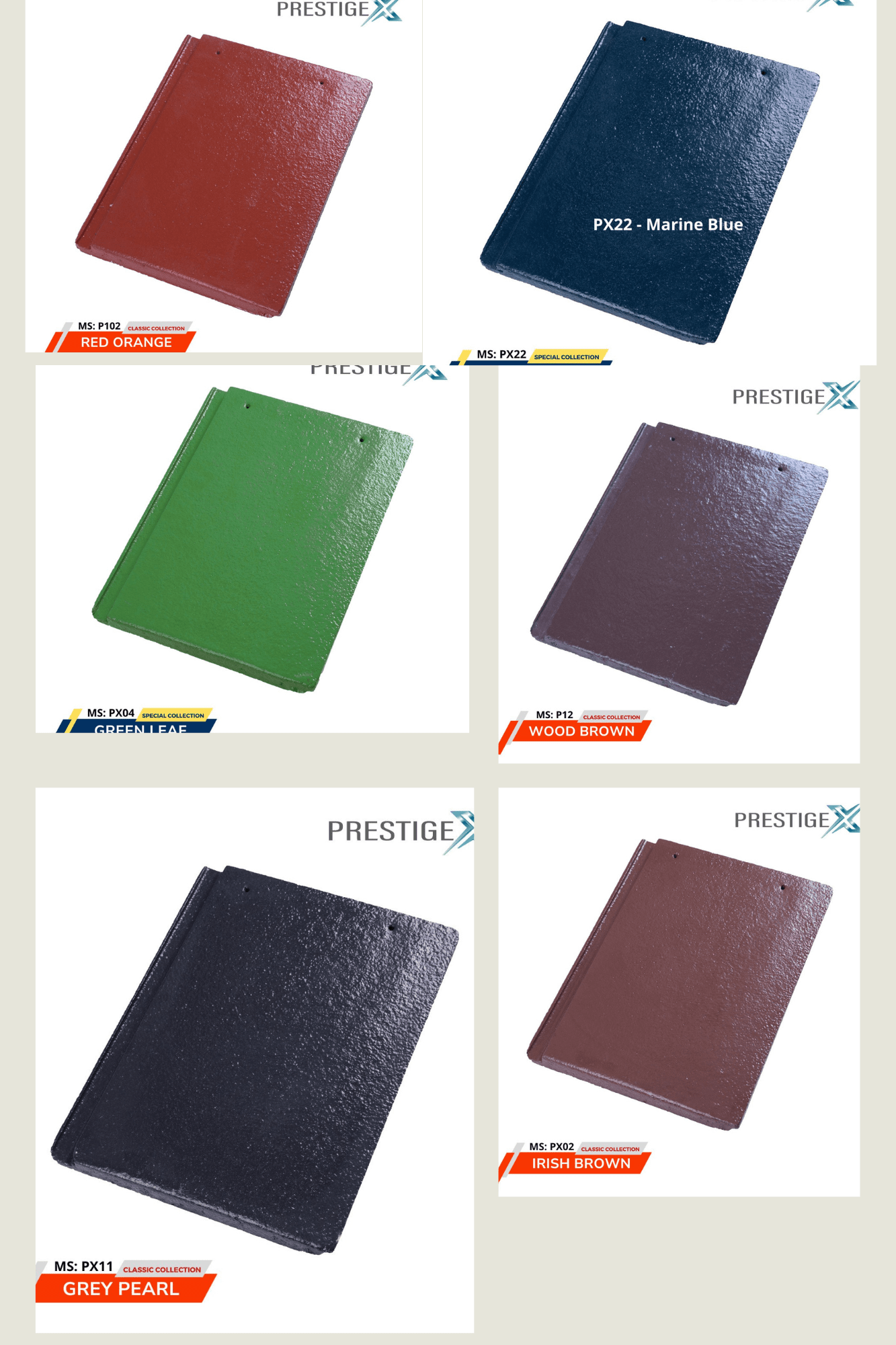 giá ngói phẳng Thái Lan Prestige