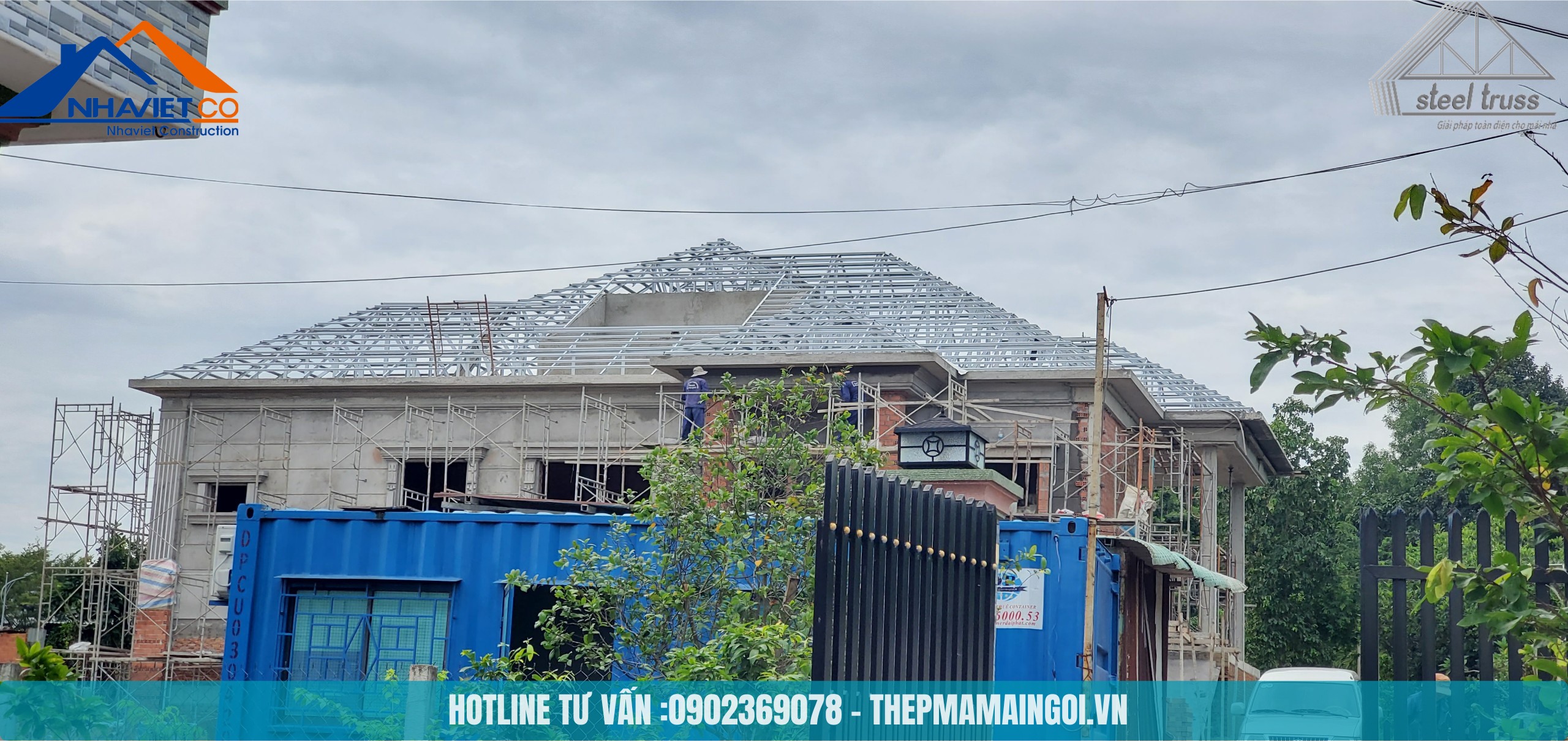 kèo thép mái nhật