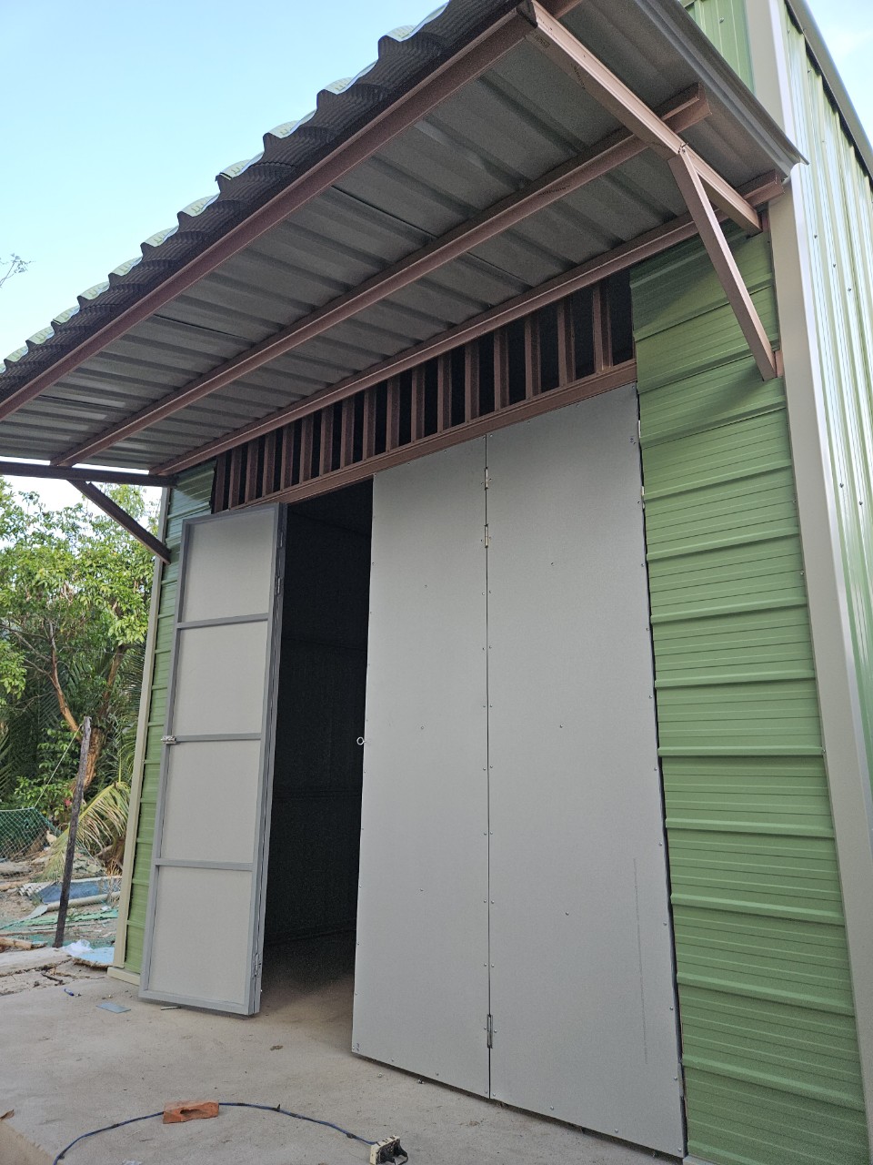 khung kèo thép nhà ở xã hội