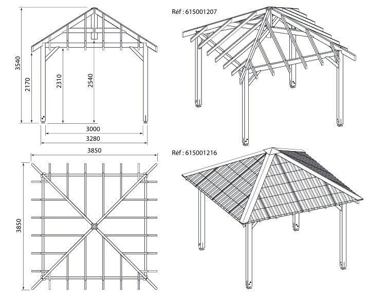 thiết kế nhà chòi nhà việt