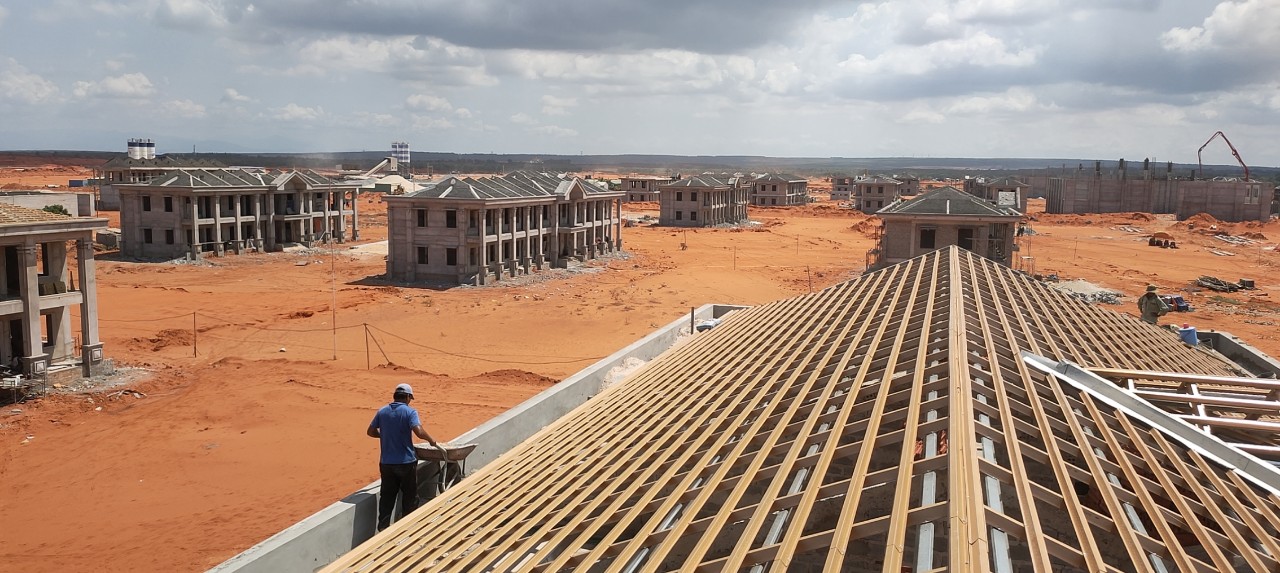 CÔNG TRÌNH KHUNG KÈO SÂN BAY PHAN THẾT BÌNH THUẬN