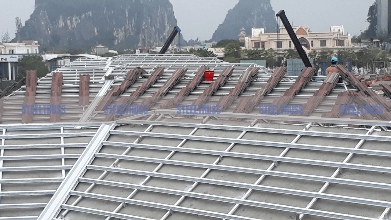 công trình sử dụng thanh la tc15.75