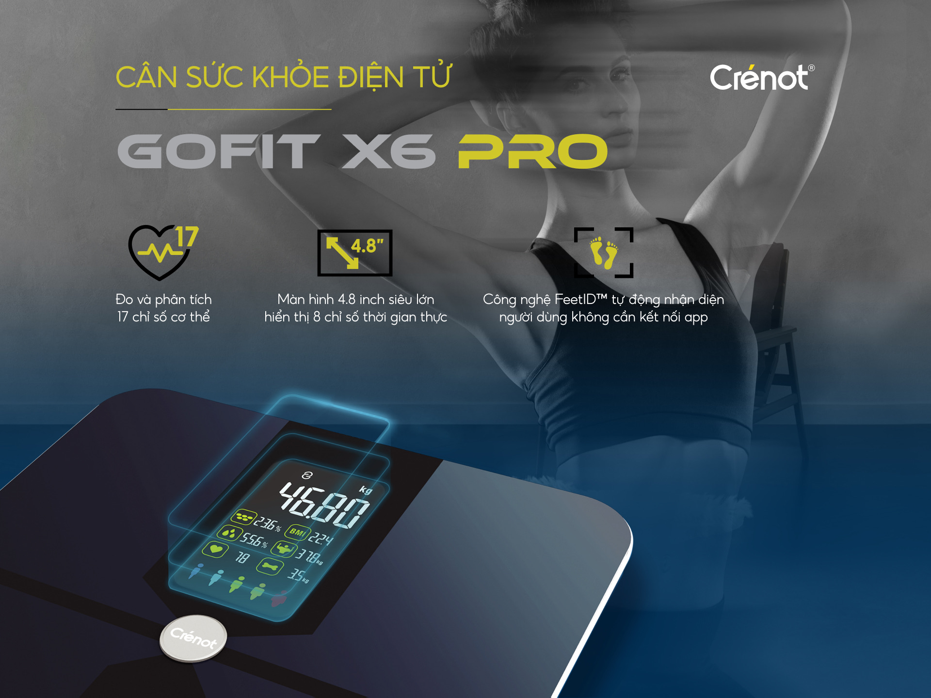 can-dien-tu-suc-khoe-crenot-gofit-x6-pro