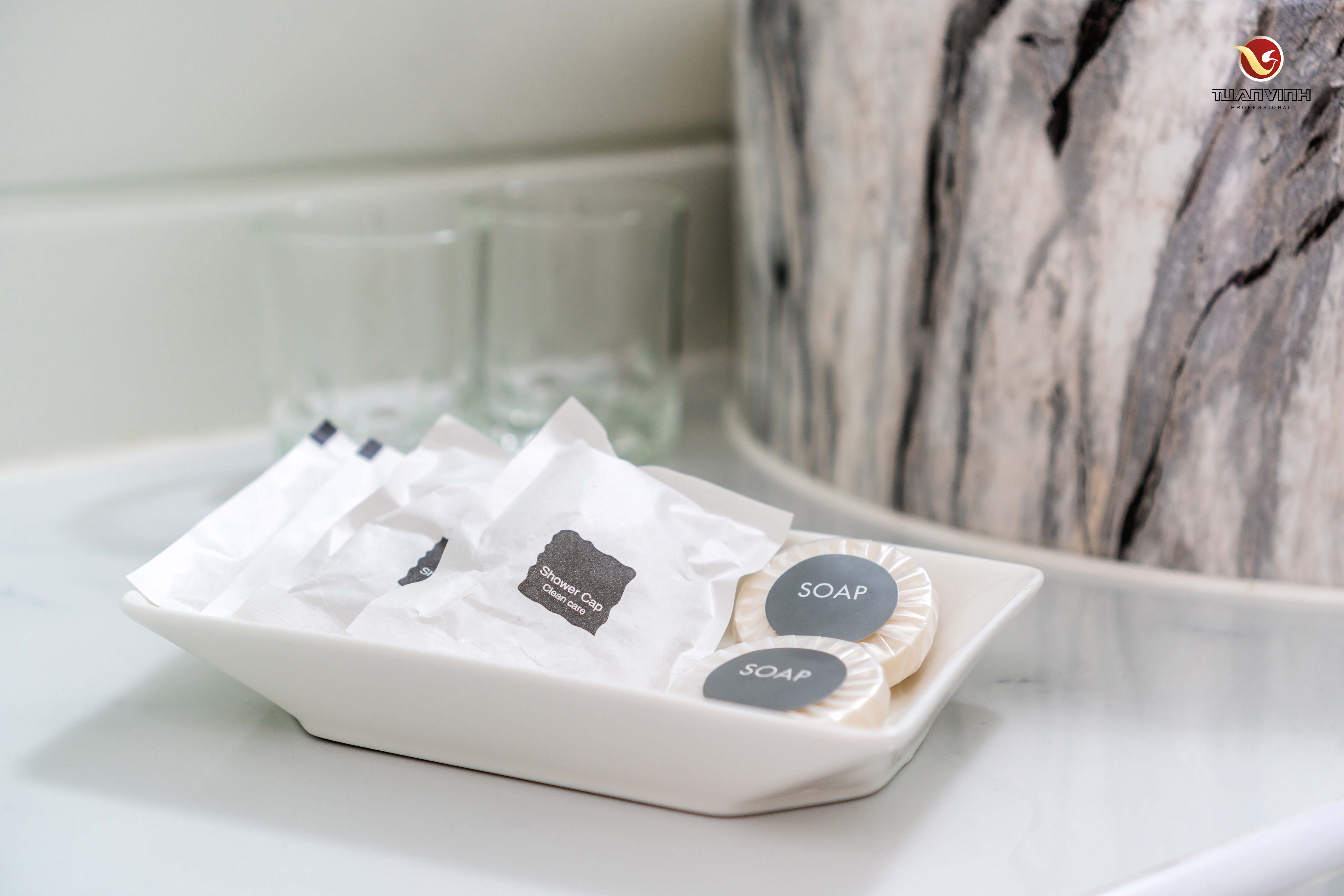 Bánh xà phòng trong bộ Wet Amenities