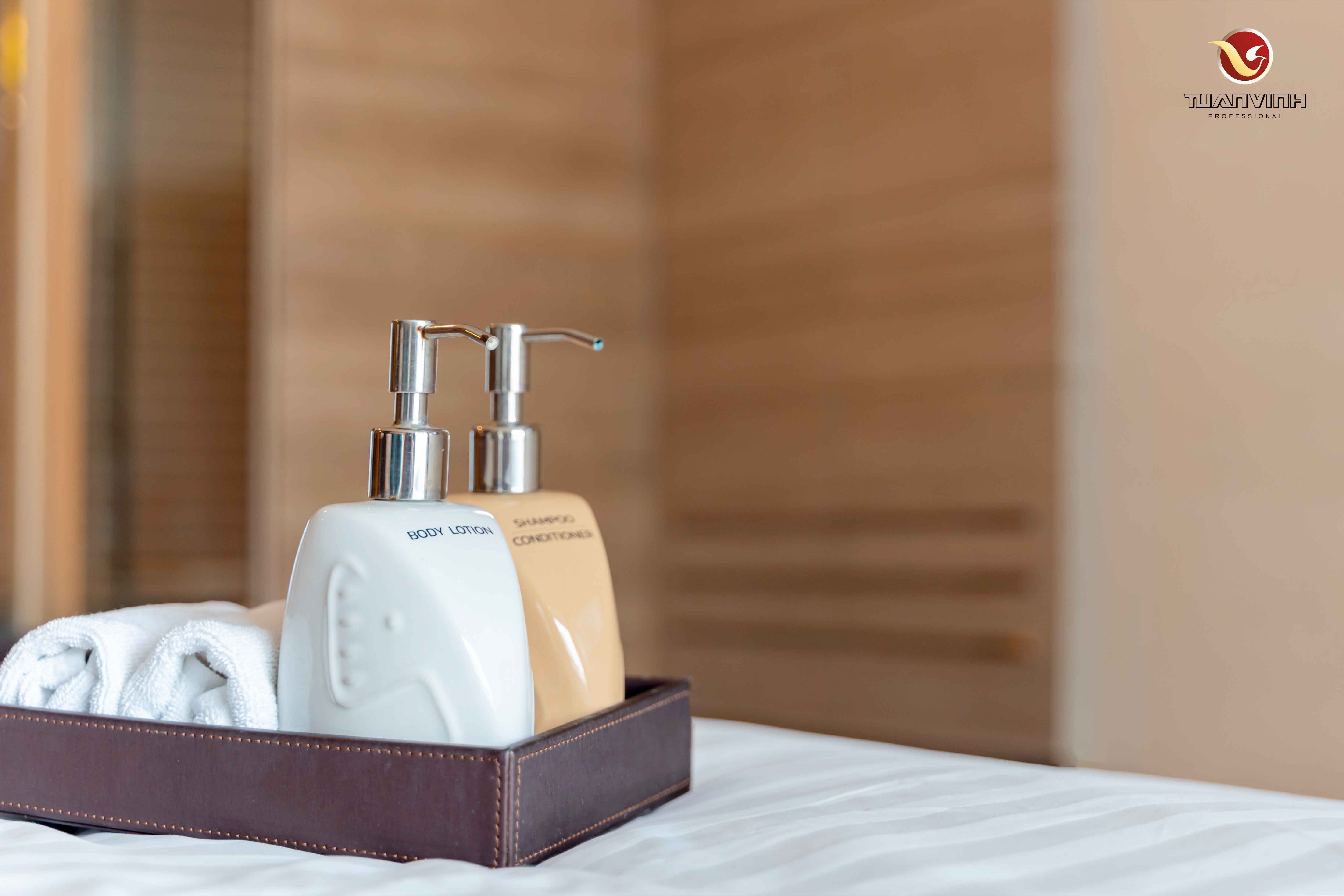Bình đựng dầu gội khách sạn