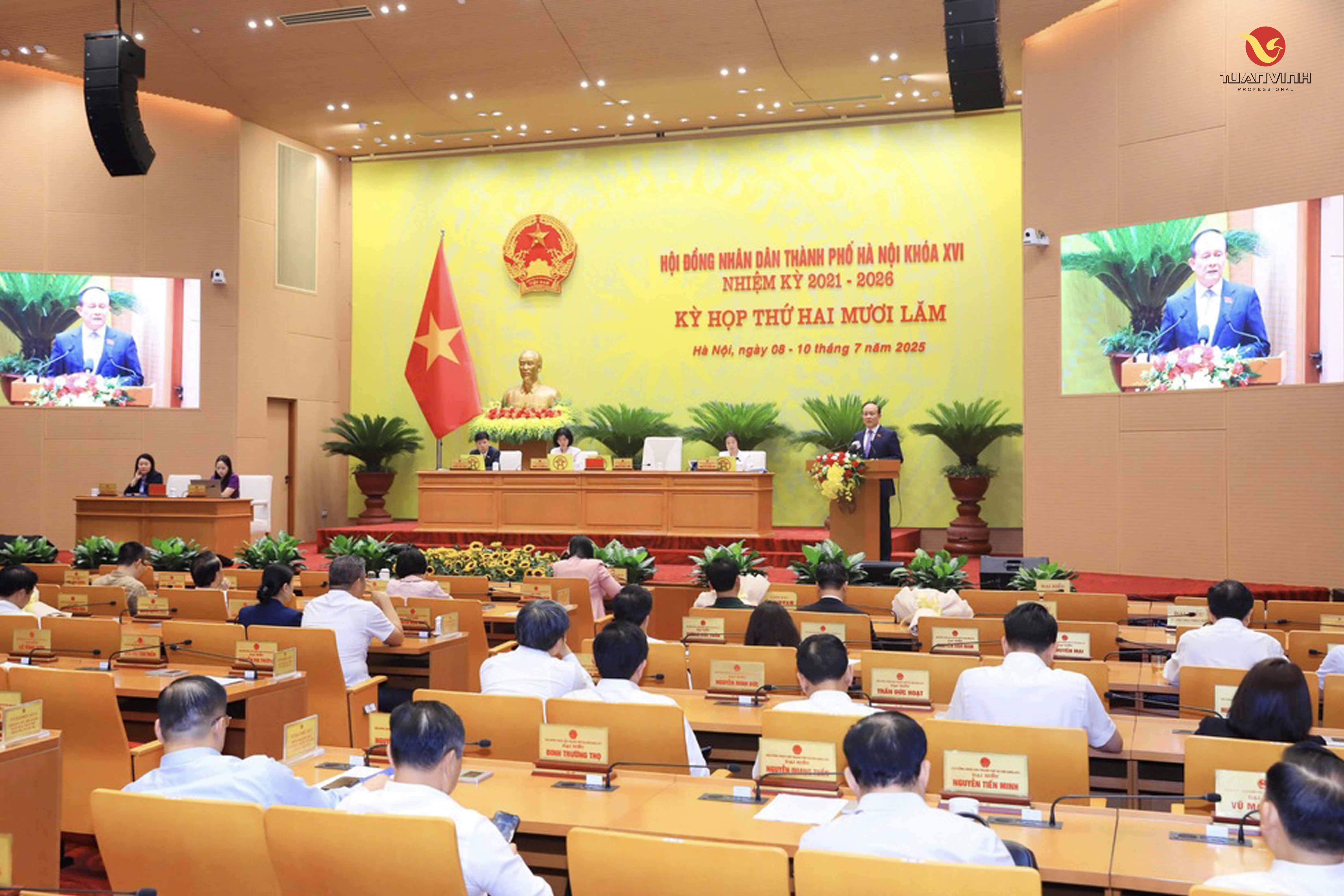 Kỳ họp hội đồng nhân dân thành phố Hà nội lần thứ 25