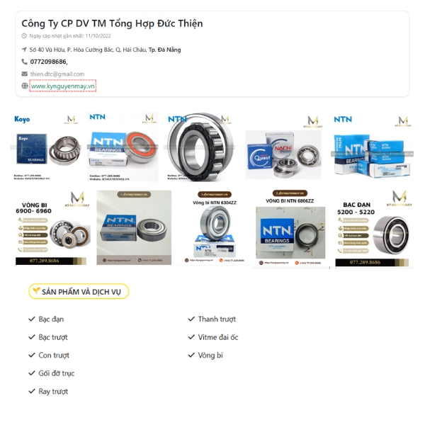 Công Ty CP DV TM Tổng Hợp Đức Thiện