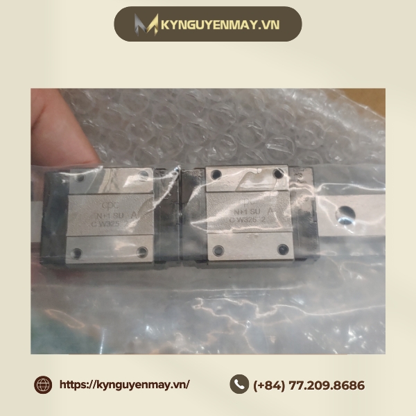 Con trượt CPC MR15MN SU + thanh ray dẫn hướng CPC-MR15M