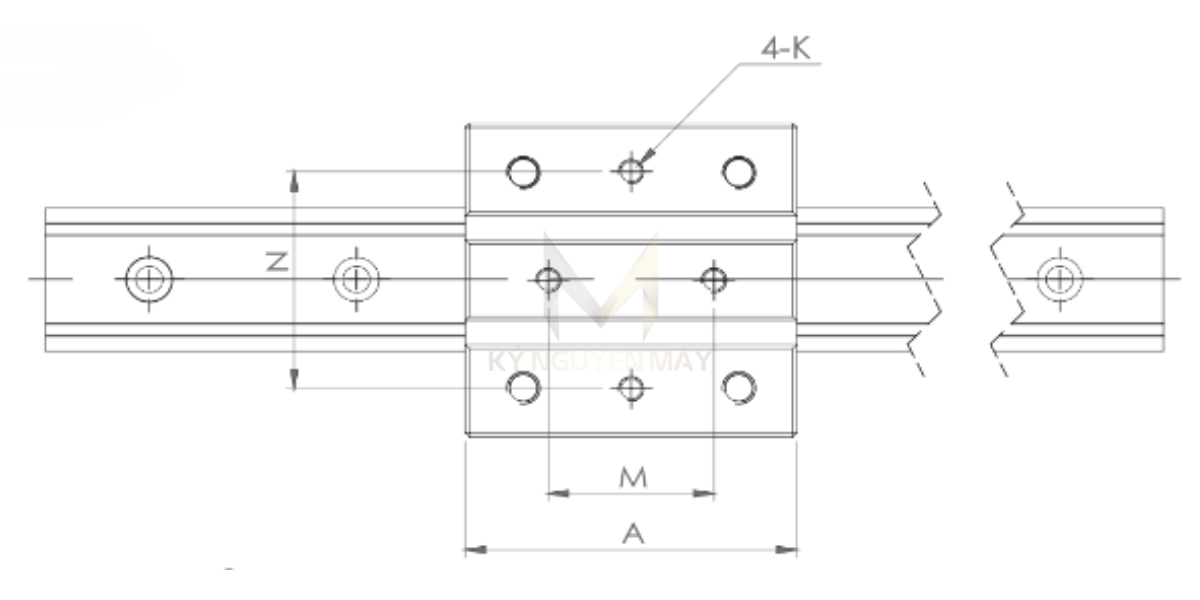 Thông số kỹ thuật ổ bi trượt CRE