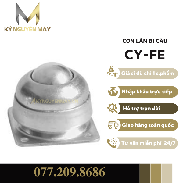Con lăn tròn CY-FE