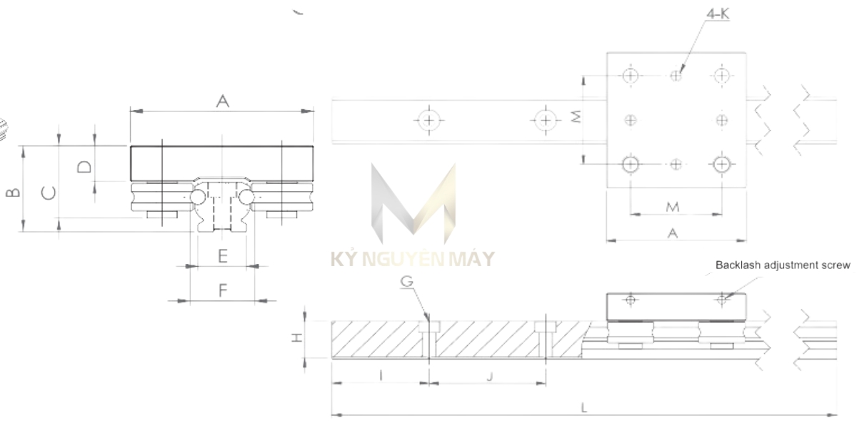 Thông số kỹ thuật bạc trượt vòng bi CRC