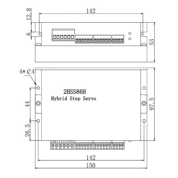 Ảnh thông số drive 2HSS86H