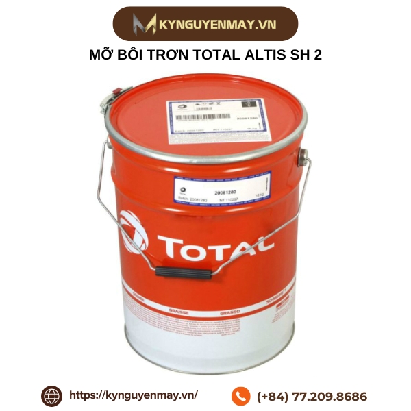 Mỡ bôi trơn vòng bi tốc độ cao Total Altis SH 2