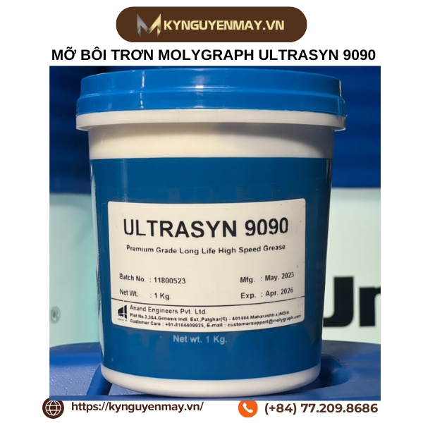 Mỡ bôi trơn vòng bi tốc độ cao Molygraph Ultrasyn 9090