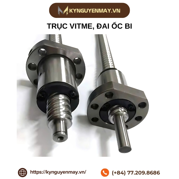Trục vitme, đai ốc bi