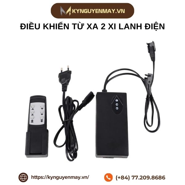 Điều khiển từ xa 2 xi lanh điện