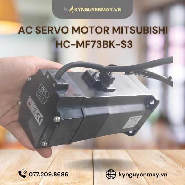 AC servo motor MITSUBISHI HC-MF73BK-S3 là gì?