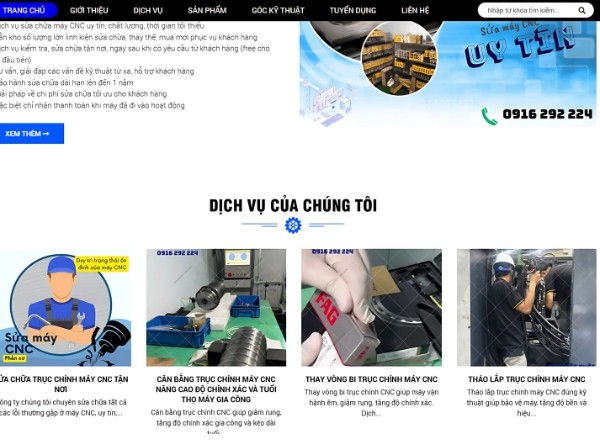 Công ty TNHH Việt Nhật - Đơn vị cung cấp, bảo trì, bảo dưỡng, sửa máy CNC TPHCM